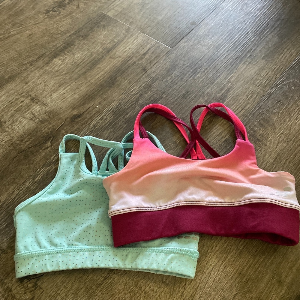Girls set of 2 sports/training bras
